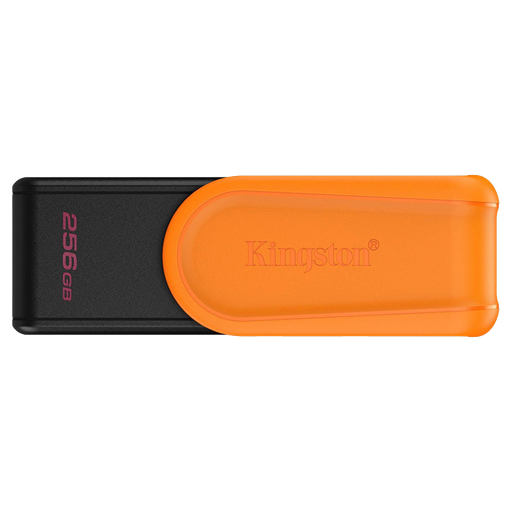 [DTXS-256GB] KINGSTON DTXS/256GB USB 3.2 DataTraveler Exodia S Gen 1 Flash Bellek (Siyah-Turuncu)