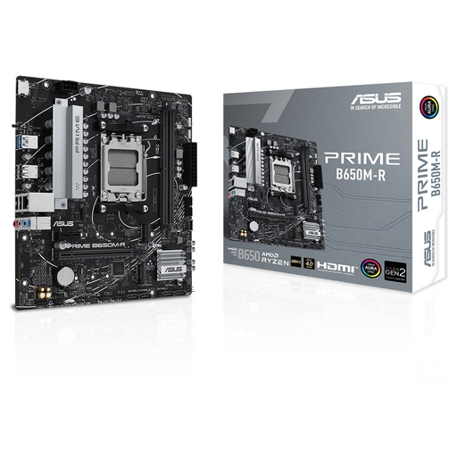 [PRIME-B650M-R] ASUS PRIME B650M-R, 2xDDR5, 2x M.2, HDMI, AM5 Soket Anakart