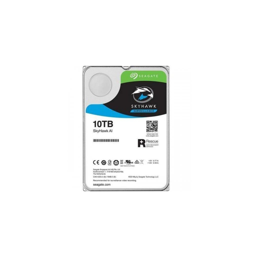 [GST10000VE00] SEAGATE SKYHAWK AI, ST10000VE0008, 3.5", 10TB, 256Mb, 7200Rpm, Güvenlik, HDD