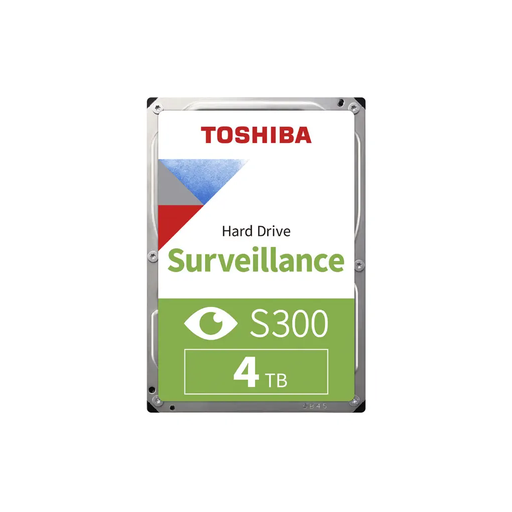 [HDWT840UZSVA] TOSHIBA S300, HDWT840UZSVA, 3.5", 4TB, 256Mb 5400 Rpm, 7/24 Güvenlik HDD (Türkiye Distribütörü Garantili)